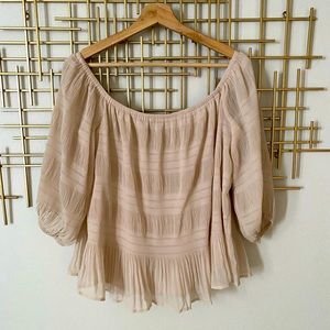 Beige Top from Express, NWT!